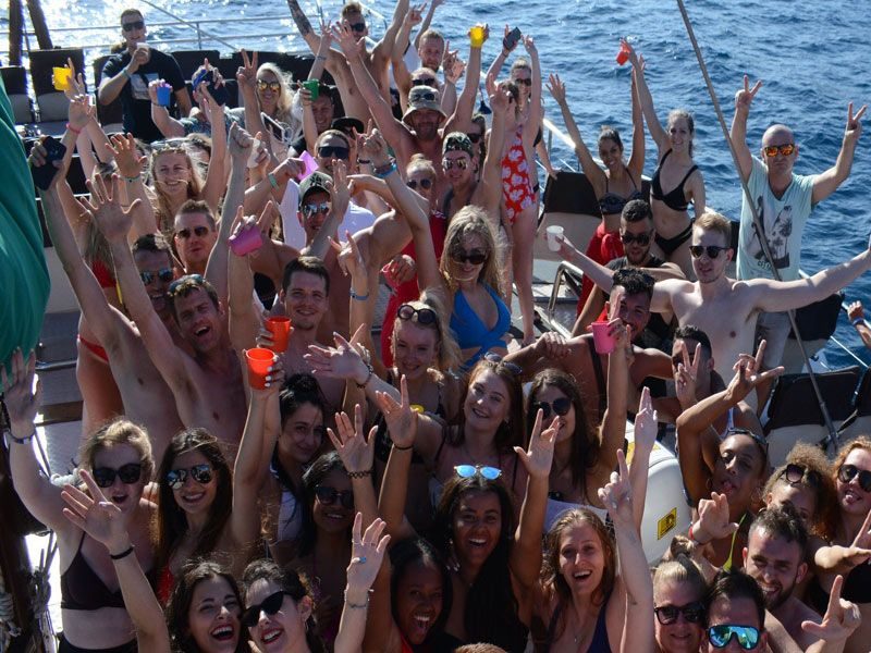 fiesta barco gran canaria