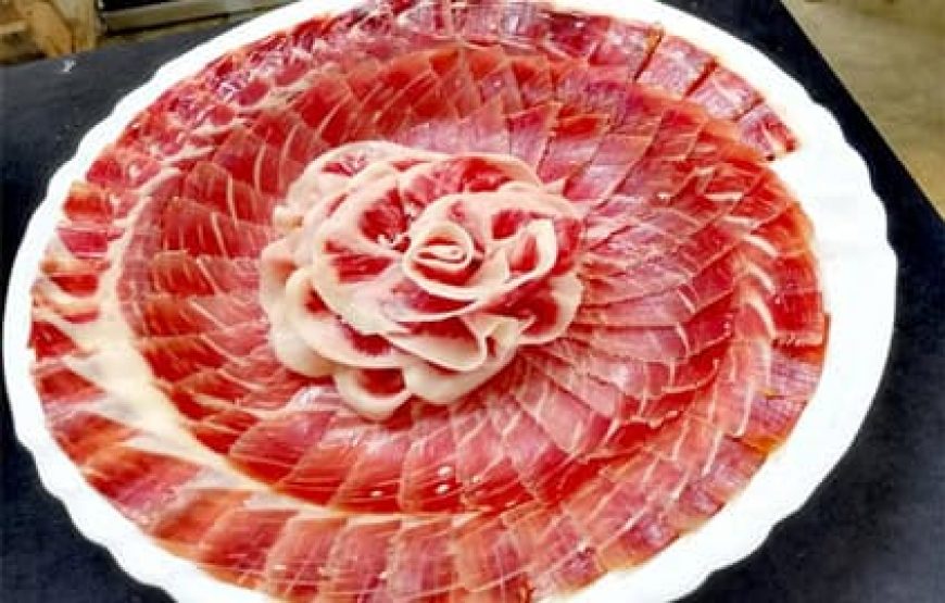 Professional ham cutter for events