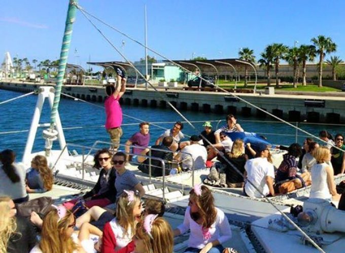 despedida catamaran valencia