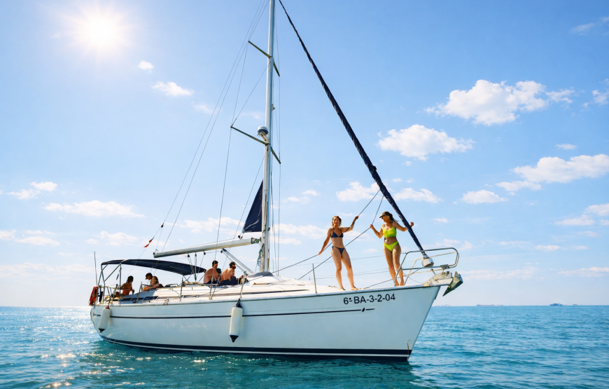 Private Sailing Tour Barcelona with Sea Swimming